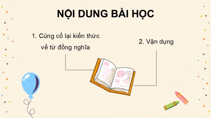 Giáo án điện tử Tiếng Việt 5 kết nối Bài 11: Luyện tập về từ đồng nghĩa