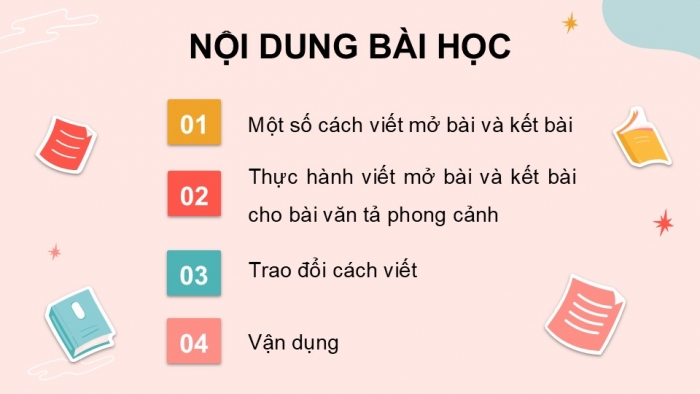 Giáo án điện tử Tiếng Việt 5 kết nối Bài 11: Viết mở bài và kết bài cho bài văn tả phong cảnh