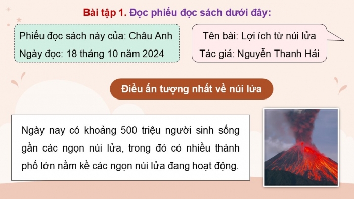 Giáo án điện tử Tiếng Việt 5 kết nối Bài 14: Đọc mở rộng (Tập 1)