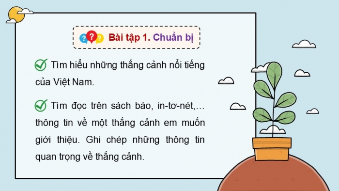 Giáo án điện tử Tiếng Việt 5 kết nối Bài 16: Cảnh đẹp thiên nhiên