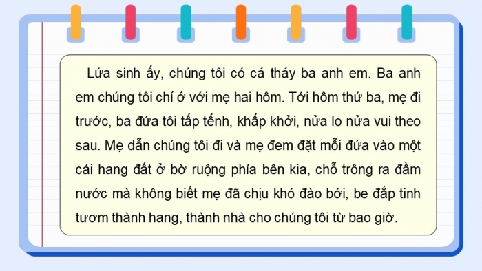 Giáo án điện tử Tiếng Việt 5 kết nối Bài Ôn tập và Đánh giá giữa học kì I (Tiết 5)