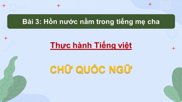 Giáo án điện tử Ngữ văn 9 kết nối Bài 3: Thực hành tiếng Việt (2)