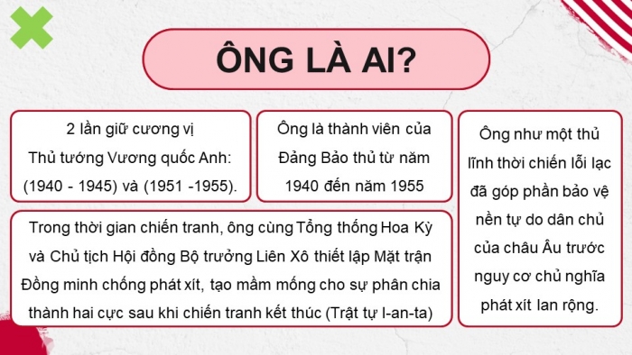 Giáo án điện tử Lịch sử 12 kết nối Bài 2: Trật tự thế giới trong Chiến tranh lạnh