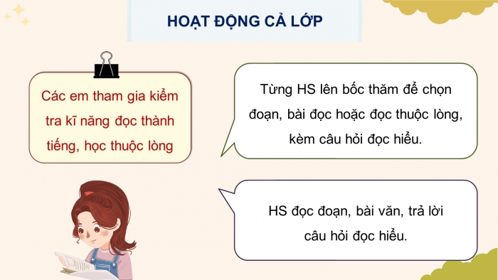 Giáo án điện tử Tiếng Việt 5 cánh diều Bài 5: Ôn tập giữa học kì I (Tiết 5 + 6 + 7)