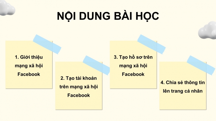 Giáo án điện tử bài 2: Thực hành sử dụng mạng xã hội