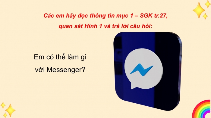 Giáo án điện tử bài 3: Trao đổi thông tin trên mạng xã hội