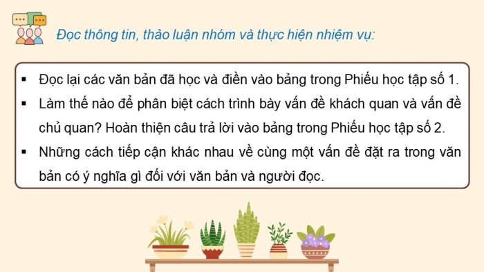 Giáo án điện tử Ngữ văn 9 chân trời Bài 2: Ôn tập