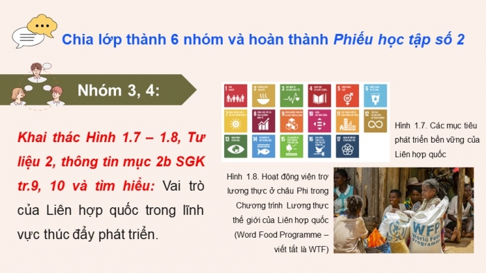 Giáo án điện tử Lịch sử 12 chân trời Bài 1: Liên hợp quốc (P2)