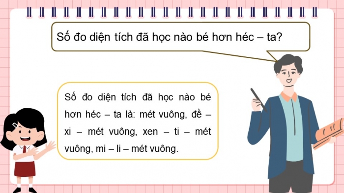 Giáo án PPT dạy thêm Toán 5 Chân trời bài 13: Héc-ta