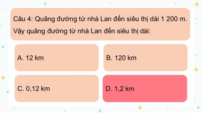 Giáo án PPT dạy thêm Toán 5 Chân trời bài 24: Viết các số đo độ dài dưới dạng số thập phân