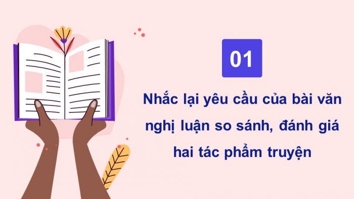 Giáo án PPT dạy thêm Ngữ văn 12 Cánh diều bài 1: Viết bài văn nghị luận so sánh, đánh giá hai tác phẩm truyện