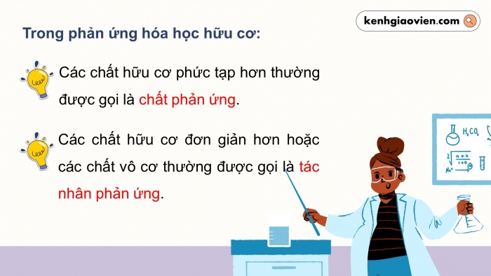 Giáo án điện tử chuyên đề Hoá học 12 cánh diều Bài 2: Một số cơ chế phản ứng trong hoá học hữu cơ