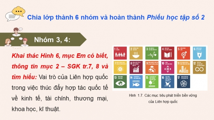 Giáo án điện tử Lịch sử 12 cánh diều Bài 1: Liên hợp quốc (P2)