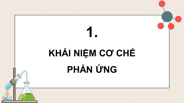 Giáo án điện tử chuyên đề Hoá học 12 chân trời Bài 1: Khái niệm cơ chế phản ứng hữu cơ