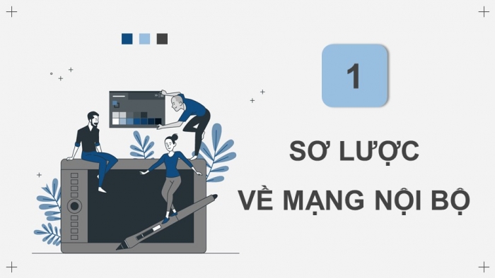 Giáo án điện tử Khoa học máy tính 12 chân trời Bài B6: Thiết kế mạng nội bộ