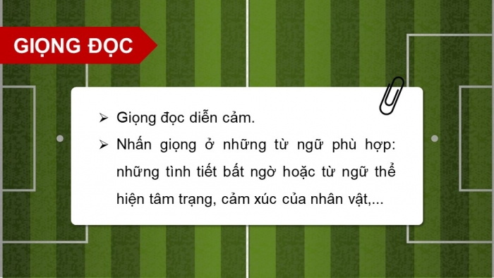 Giáo án điện tử Tiếng Việt 5 kết nối Bài 6: Ngôi sao sân cỏ