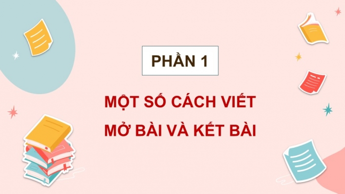 Giáo án điện tử Tiếng Việt 5 kết nối Bài 11: Viết mở bài và kết bài cho bài văn tả phong cảnh