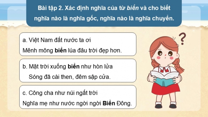 Giáo án điện tử Tiếng Việt 5 kết nối Bài 13: Từ đa nghĩa