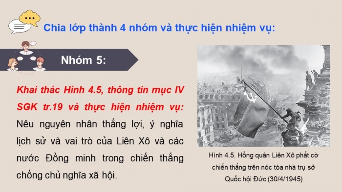 Giáo án điện tử Lịch sử 9 cánh diều bài 4: Chiến tranh thế giới thứ hai (1939 - 1945) (P3)