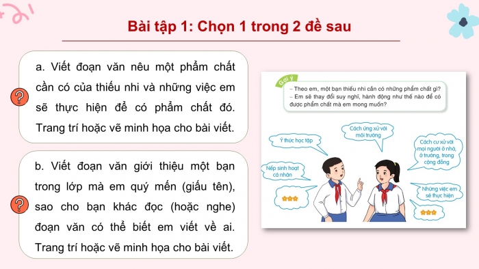 Giáo án điện tử Tiếng Việt 5 cánh diều Bài 2: Chúng mình thật đáng yêu