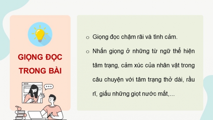 Giáo án điện tử Tiếng Việt 5 cánh diều Bài 4: Tiết mục đọc thơ