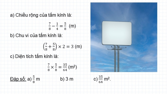 Giáo án PPT dạy thêm Toán 5 Chân trời bài 3: Ôn tập và bổ sung các phép tính với phân số