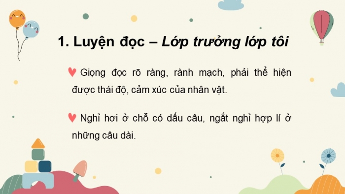 Giáo án PPT dạy thêm Tiếng Việt 5 cánh diều Bài 2: Lớp trưởng lớp tôi, Tả người (Cấu tạo của bài văn)