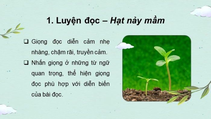 Giáo án PPT dạy thêm Tiếng Việt 5 cánh diều Bài 3: Hạt nảy mầm, Luyện tập tả người (Viết kết bài)