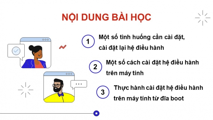 Giáo án điện tử chuyên đề Tin học ứng dụng 12 cánh diều Bài 2: Cài đặt hệ điều hành trên máy tính cá nhân