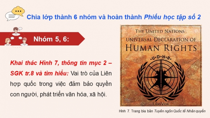 Giáo án điện tử Lịch sử 12 cánh diều Bài 1: Liên hợp quốc (P2)