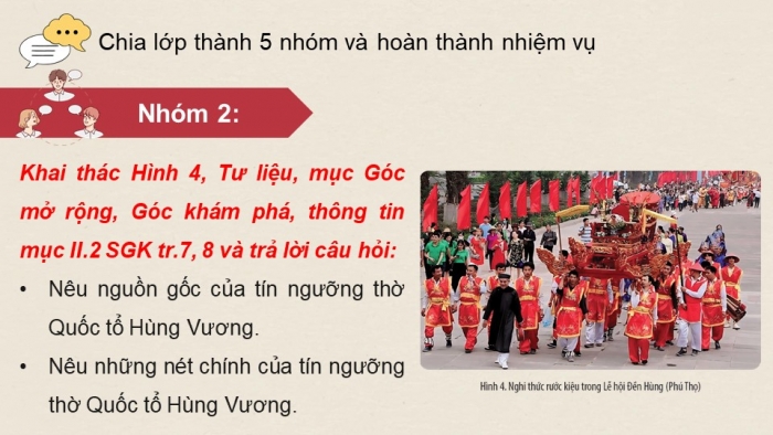 Giáo án điện tử chuyên đề Lịch sử 12 cánh diều CĐ 1: Lịch sử tín ngưỡng và tôn giáo ở Việt Nam (P2)