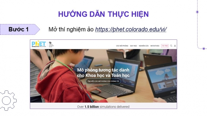 Giáo án điện tử Tin học 9 cánh diều Chủ đề E1 Bài 2: Thực hành sử dụng phần mềm mô phỏng