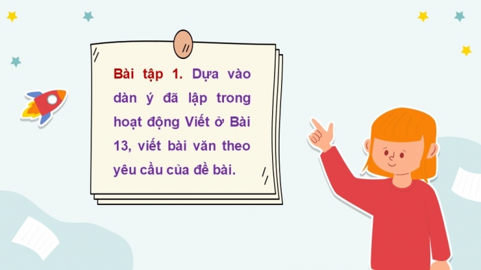 Giáo án điện tử Tiếng Việt 5 kết nối Bài 15: Viết bài văn tả phong cảnh