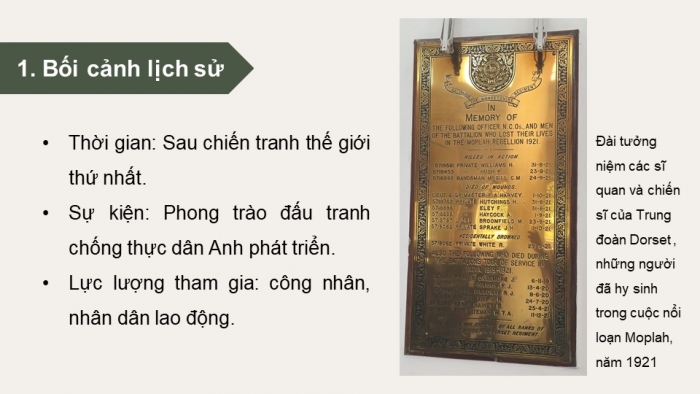 Giáo án điện tử Lịch sử 9 cánh diều bài 3: Châu Á từ năm 1918 đến năm 1945 ( P2)