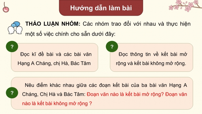 Giáo án điện tử Tiếng Việt 5 cánh diều Bài 3: Luyện tập tả người (Viết kết bài)