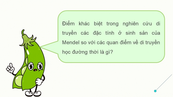 Giáo án điện tử Sinh học 12 chân trời Bài 7: Di truyền học Mendel và mở rộng học thuyết Mendel