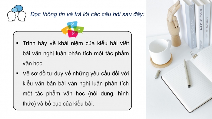 Giáo án điện tử Ngữ văn 9 chân trời Bài 2: Viết bài văn nghị luận phân tích một tác phẩm văn học