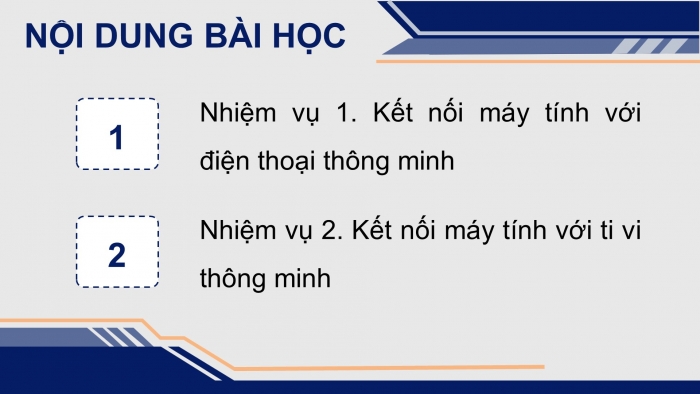 Giáo án điện tử Tin học ứng dụng 12 chân trời Bài A3: Thực hành kết nối thiết bị số với máy tính