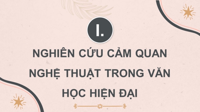 Giáo án điện tử chuyên đề ngữ văn 12 kết nối CĐ 1 phần 1: Tìm hiểu một số hướng nghiên cứu văn học hiện đại