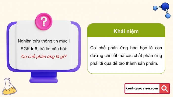 Giáo án điện tử chuyên đề hóa học 12 kết nối bài 1: Đại cương về cơ chế phản ứng