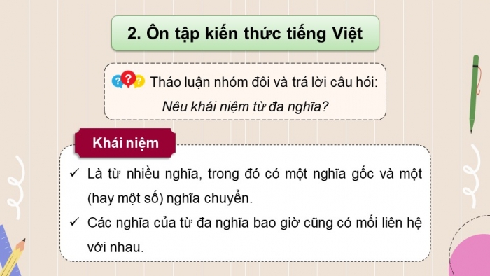 Giáo án PPT dạy thêm Tiếng Việt 5 cánh diều Bài 4: 