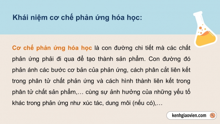 Giáo án điện tử chuyên đề Hoá học 12 cánh diều Bài 1: Giới thiệu về cơ chế phản ứng và các tiểu phân trung gian trong phản ứng hoá học hữu cơ