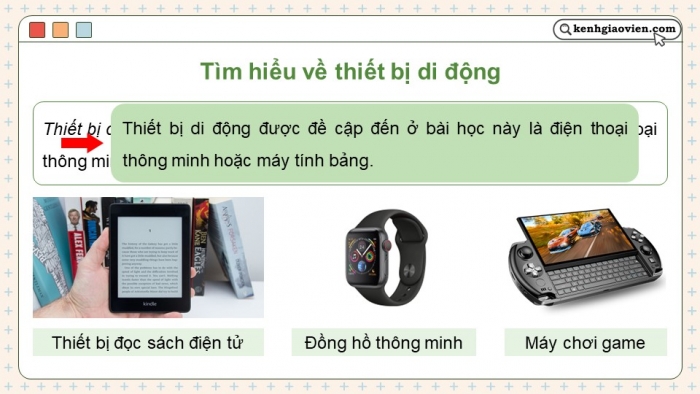 Giáo án điện tử chuyên đề Tin học ứng dụng 12 cánh diều Bài 3: Cài đặt hệ điều hành trên thiết bị di động