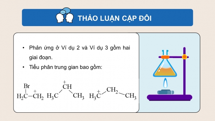 Giáo án điện tử chuyên đề Hoá học 12 chân trời Bài 1: Khái niệm cơ chế phản ứng hữu cơ