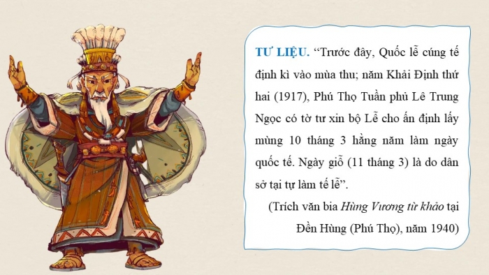 Giáo án điện tử chuyên đề Lịch sử 12 cánh diều CĐ 1: Lịch sử tín ngưỡng và tôn giáo ở Việt Nam (P2)