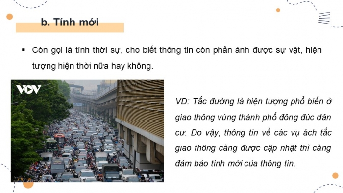 Giáo án điện tử Tin học 9 chân trời Bài 2: Chất lượng thông tin trong giải quyết vấn đề