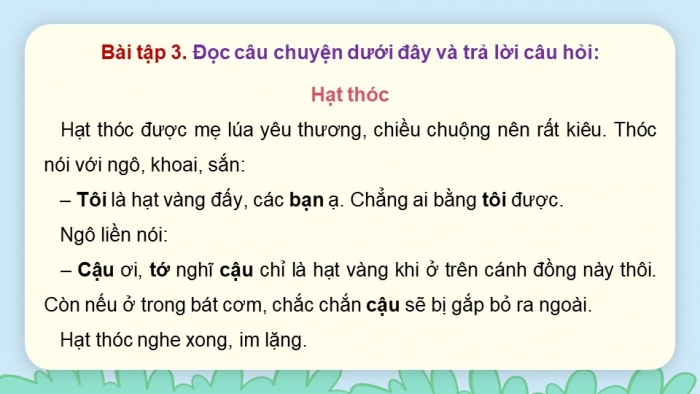 Giáo án điện tử Tiếng Việt 5 kết nối Bài 3: Đại từ