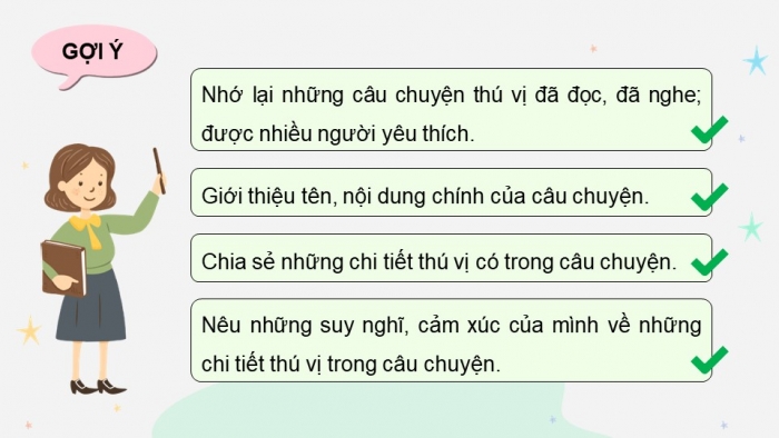 Giáo án điện tử Tiếng Việt 5 kết nối Bài 4: Những câu chuyện thú vị