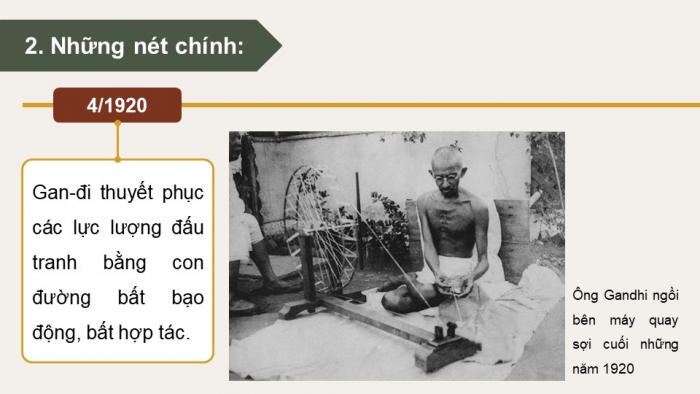 Giáo án điện tử Lịch sử 9 cánh diều bài 3: Châu Á từ năm 1918 đến năm 1945 ( P2)