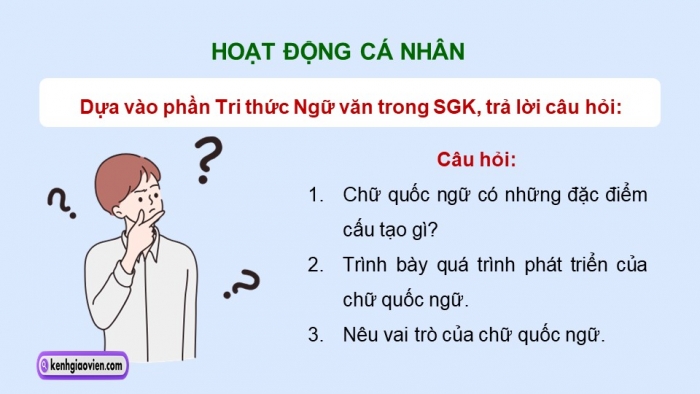 Giáo án điện tử Ngữ văn 9 kết nối Bài 3: Thực hành tiếng Việt (2)